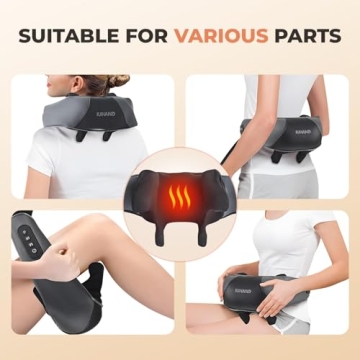 Shiatsu Neck Massager with Heat for Pain Relief