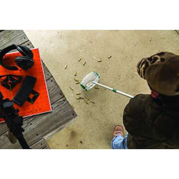 Caldwell Brass Retriever with Collapsible Design and Basket Separator for Target Shooting, Range, and Reloading