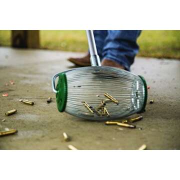 Caldwell Brass Retriever with Collapsible Design and Basket Separator for Target Shooting, Range, and Reloading