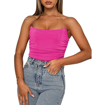 Remidoo Women’s Adjustable Pullover Sweatshirt in Hot Pink