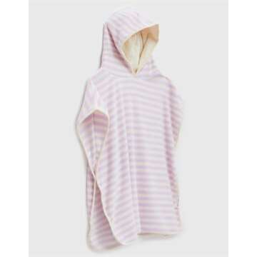 Kids Character Hooded Towel | Princess Swan Soft Lilac - Delightful and Cozy Post-Bathing Fun