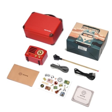 Muzen Retro Bluetooth Speaker with FM Radio and AUX