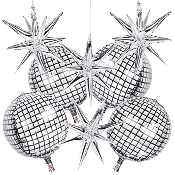 Elevate Your Party with 22 Inch Silver Disco Balloons
