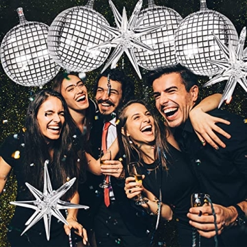 Elevate Your Party with 22 Inch Silver Disco Balloons