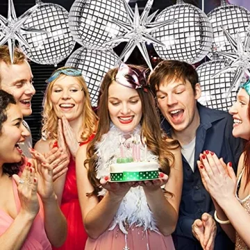 Elevate Your Party with 22 Inch Silver Disco Balloons