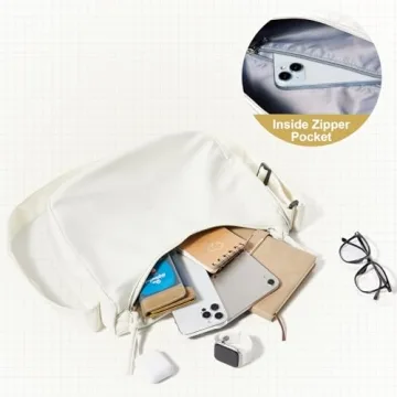 Trendy Nylon Crossbody Bag for Women with Adjustable Strap