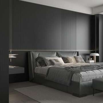 Abyssaly Black Wood Peel and Stick Wallpaper Decorative Self-Adhesive Contact Paper Film for Furniture Real Wood Contact Paper for Cabinets and Drawers Easy to Clean17.71" X 78.7"