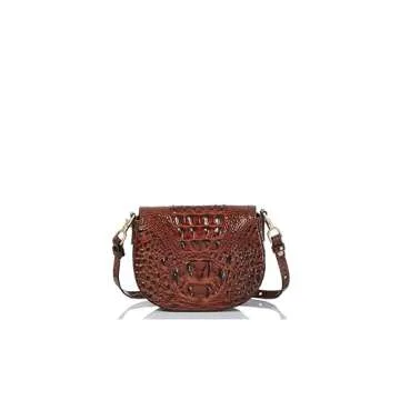 Stylish BRAHMIN Briar Pecan Melbourne Crossbody Bag