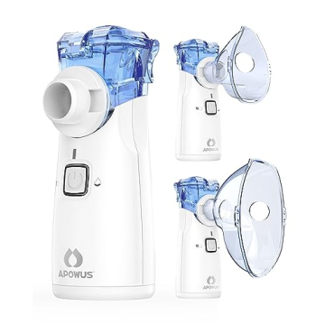 Portable Nebulizer - Nebulizer for Adults and Kids, Handheld & Easy to Use with 3 Nebulizer Masks