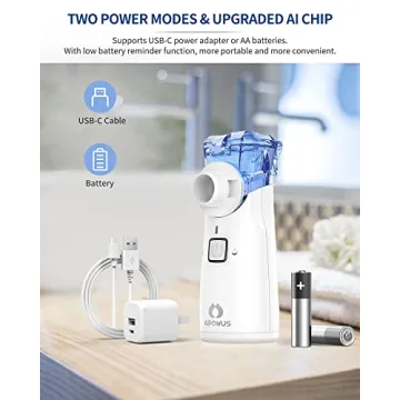 APOWUS Portable Nebulizer for Adults and Kids Easy to Use