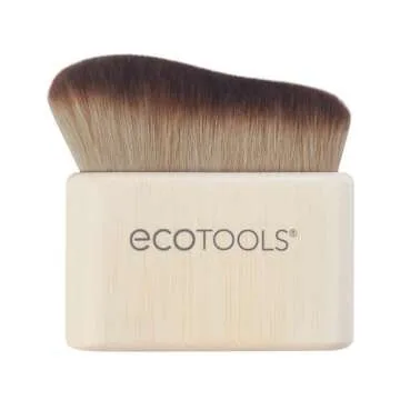 EcoTools Good Tan Body + Face Self-Tan Blending Brush, Kabuki Brush For Applying Self Tanner, Sunles...