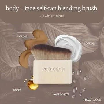 EcoTools Good Tan Self-Tan Blending Brush for Flawless Tans