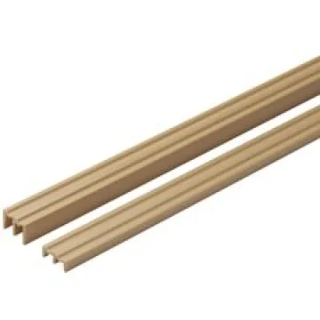 Knape & Vogt P2417TAN48 Plastic Sliding Door Track for Home Improvement
