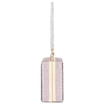 Covelin Rhinestone Dollar Clutch for Stylish Women