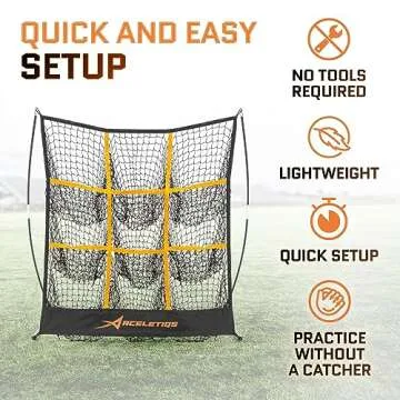 Pitching Target Baseball Net for Youth and Adults Training