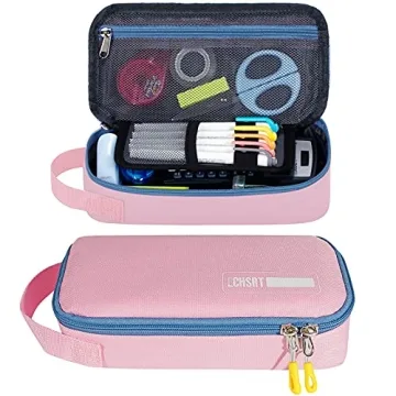 ECHSRT Large Pencil Case - Aesthetic Pen Pouch with Big Capacity for Office & School