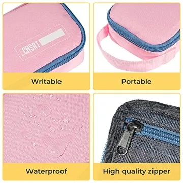 ECHSRT Large Pencil Case with Big Capacity and Design