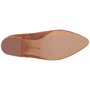 The Drop Women's Jessie Ankle Boot Stylish Cognac Footwear