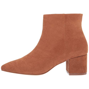 The Drop Women's Jessie Ankle Boot Stylish Cognac Footwear