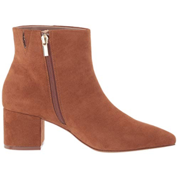 The Drop Women's Jessie Ankle Boot Stylish Cognac Footwear