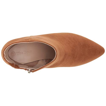 The Drop Women's Jessie Ankle Boot Stylish Cognac Footwear