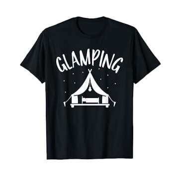 Glamping camping tent T-Shirt