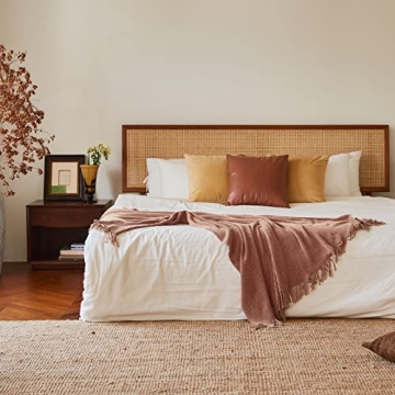 Soft Boho Chenille Knit Throw Blanket for Cozy Home Decor