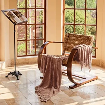 Soft Boho Chenille Knit Throw Blanket for Cozy Home Decor