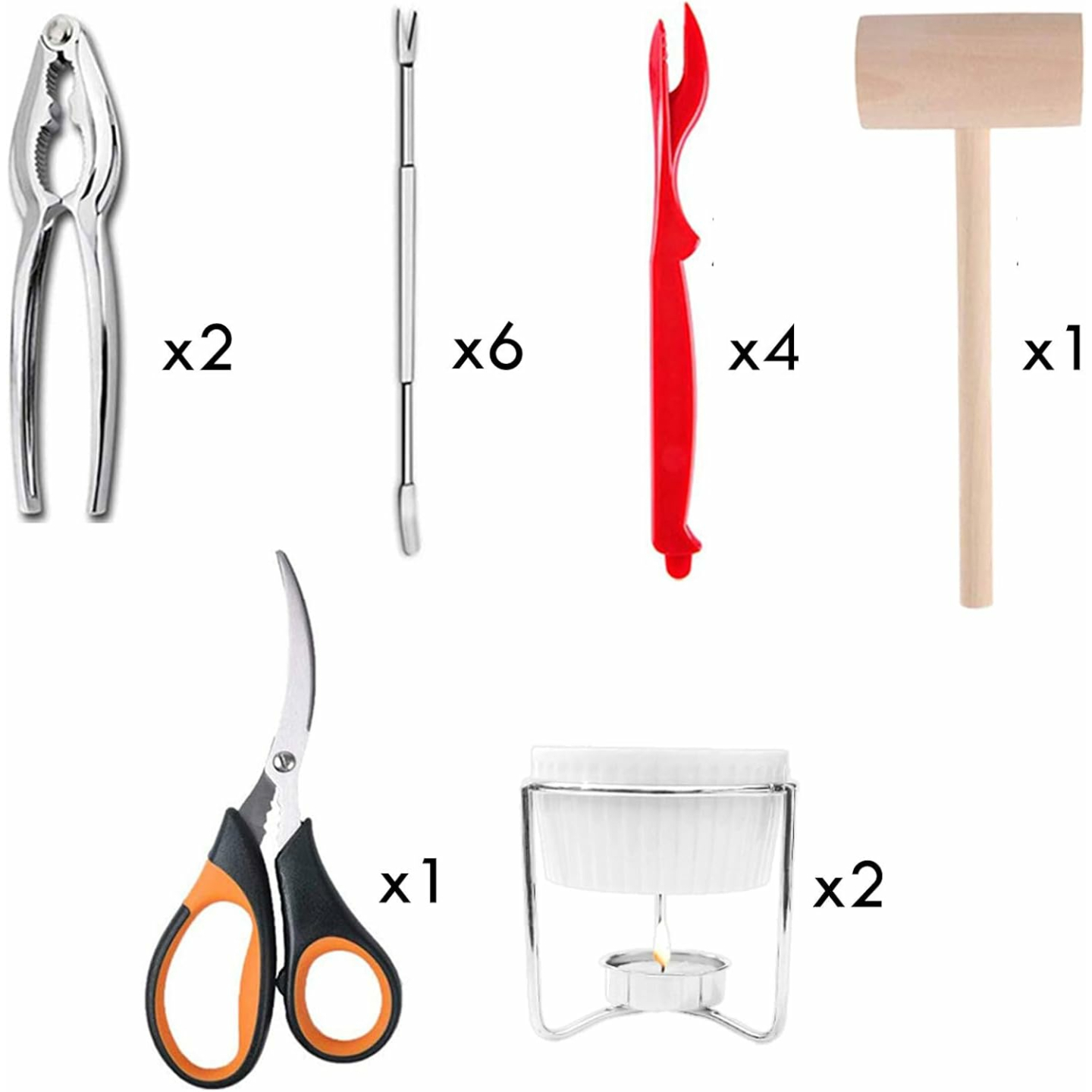 16-Piece Seafood Tool Set for Effortless Dining