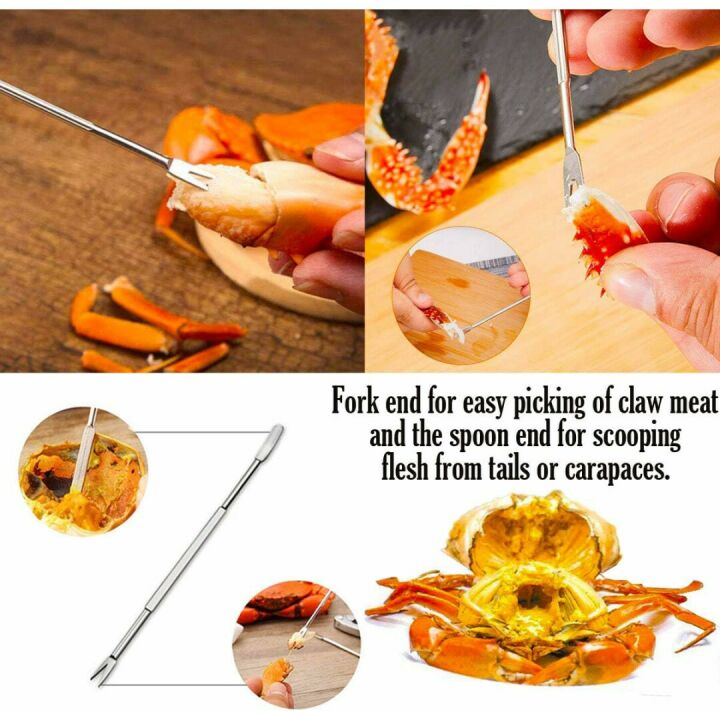 16-Piece Seafood Tool Set for Effortless Dining