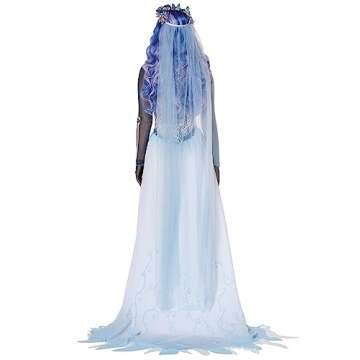 Spirit Halloween Adult Corpse Bride Costume - L | Officially Licensed | Tim Burton's Corpse Bride | ...