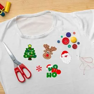 Laughing Lizards Christmas Light Patches - Vibrant & Fun