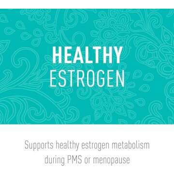 WomenSense EstroSense by Natural Factors, Natural Supplement to Support Estrogen and Hormone Balance During PMS or Menopause, Vegan, Non-GMO, 120 Capsules