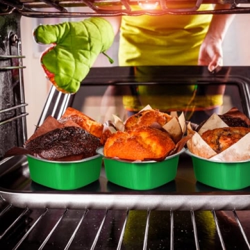 Heart Shaped Aluminum Foil Cake Pans – 40 Sets for Celebrations