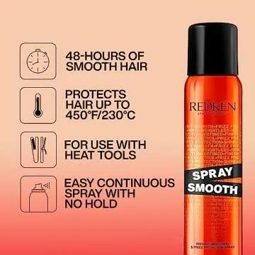 Redken Anti Frizz Hair Spray for Smooth Hair Protection