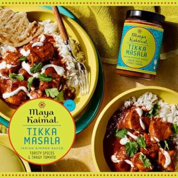 Maya Kaimal Tikka Masala Sauce - Authentic Indian Taste