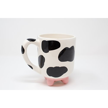 Boston Warehouse Udderly Cow Mug - Perfect Gift for Cow Lovers