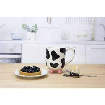 Boston Warehouse Udderly Cow Mug - Perfect Gift for Cow Lovers