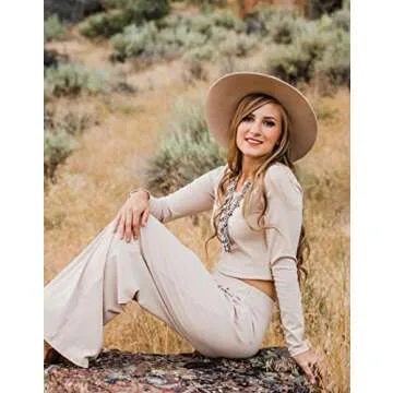 BTFBM Women's Lounge Set Stylish Crop Top & Pants