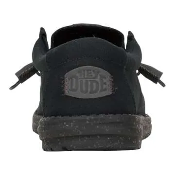 HEYDUDE Wally Canvas Men's Slip-On Shoes for Comfort