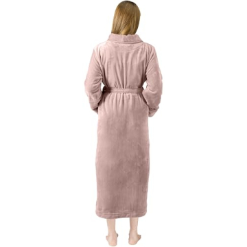 Soft Plush Women's Bathrobe - NY Threads Luxury Comfort