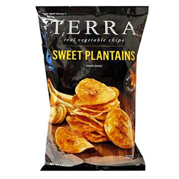 Terra Real Vegetable Chip New Plantain Chips 5oz, 1 Pack (Sweet)