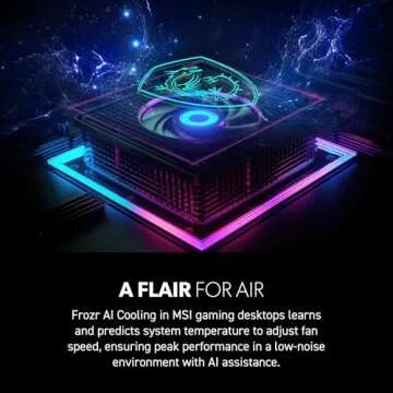 MSI Codex Z2 Gaming Desktop with Radeon R7 and RTX 5070