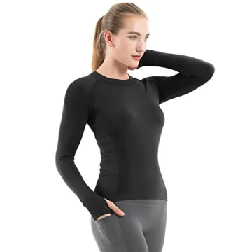 MathCat Seamless Workout Shirts for Women | Stylish & Breathable