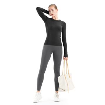 MathCat Seamless Workout Shirts for Women | Stylish & Breathable