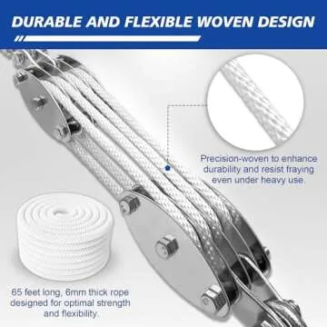 Effortless Heavy Lifting with SALIFTFE Pulley System
