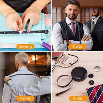 Retractable Measuring Tape - Size & Accuracy for All Projects