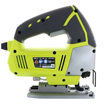 Ryobi JS481LG 4.8 Amp Corded Variable Speed T-Shank Orbital Jig Saw w/ Onboard LED Lighting System