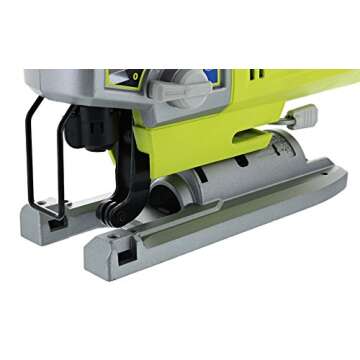 Ryobi JS481LG 4.8 Amp Corded Variable Speed T-Shank Orbital Jig Saw w/ Onboard LED Lighting System