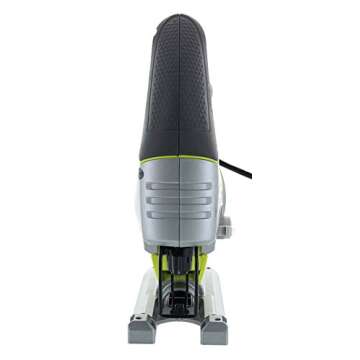 Ryobi JS481LG 4.8 Amp Corded Variable Speed T-Shank Orbital Jig Saw w/ Onboard LED Lighting System